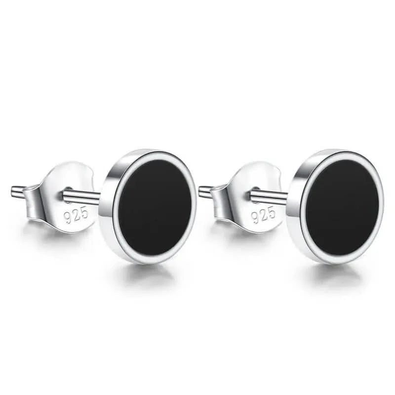 AGATE EARRING - BLACK - Boujisphere