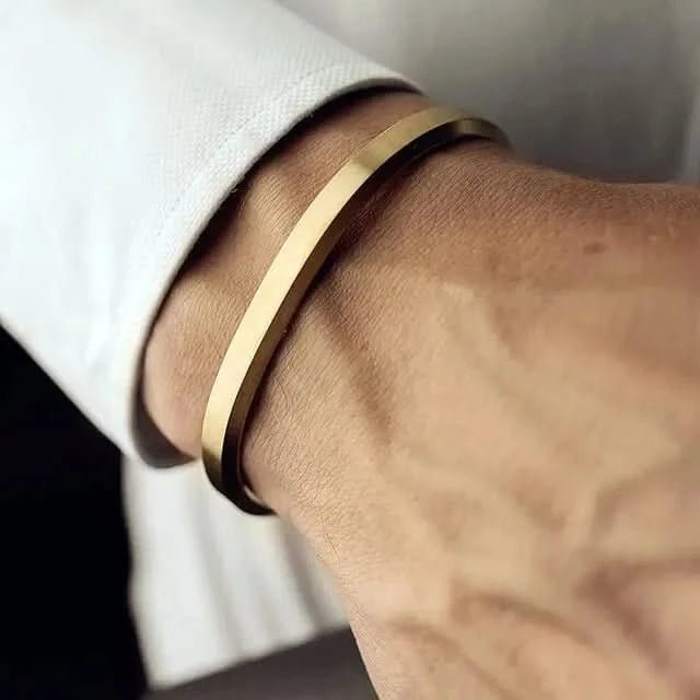 CUFF BRACELET - GOLD - Boujisphere