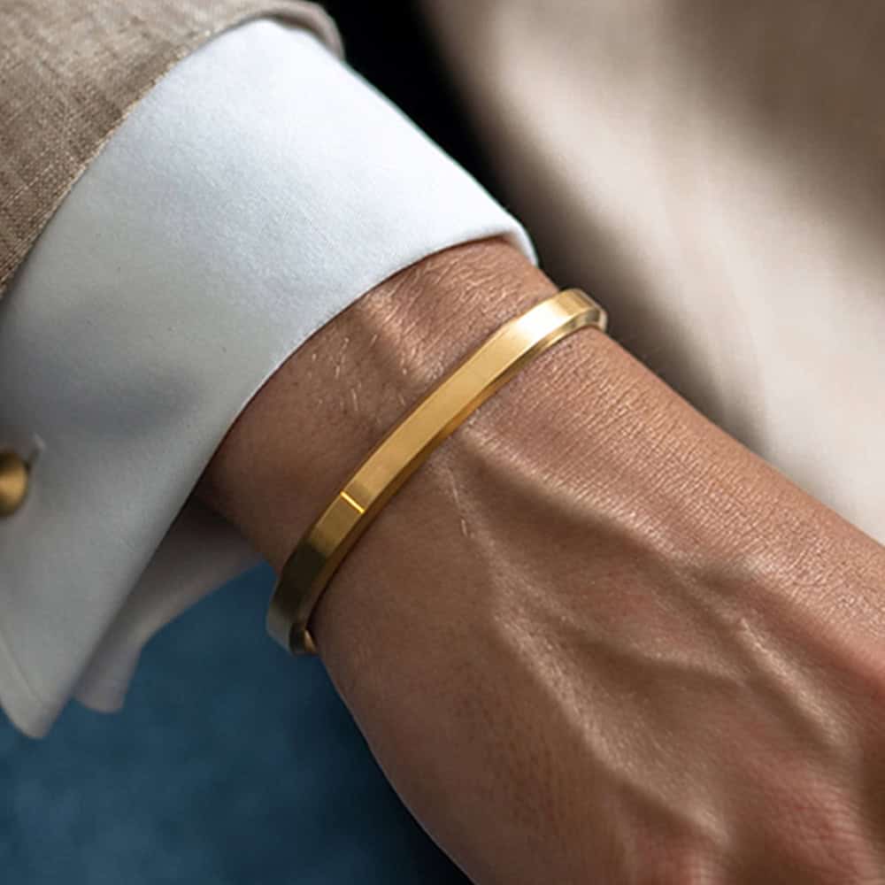 CUFF BRACELET - GOLD - Boujisphere