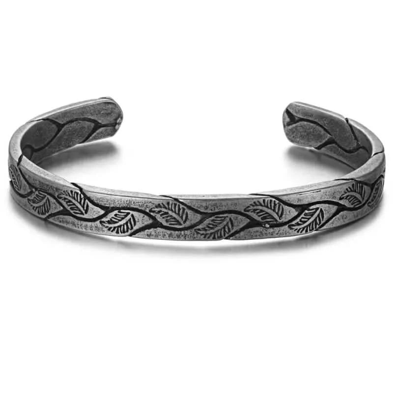 CUFF BRACELET - GRAY - Boujisphere