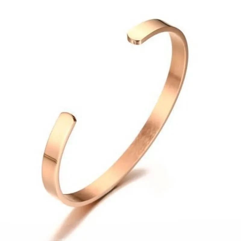 CUFF BRACELET - ROSE GOLD - Boujisphere