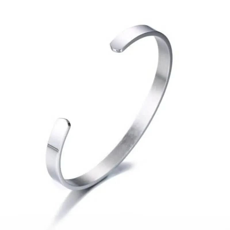 CUFF BRACELET - SILVER - Boujisphere