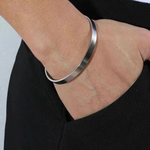 CUFF BRACELET - SILVER - Boujisphere