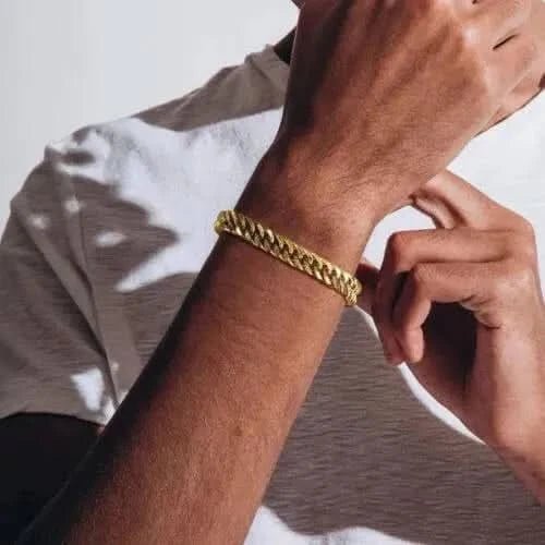 CURB BRACELET - GOLD - Boujisphere