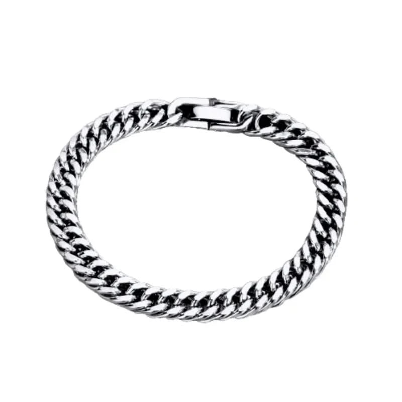 CURB BRACELET - SILVER - Boujisphere