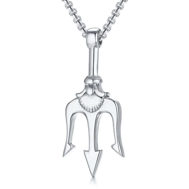 POSEIDON NECKLACE - SILVER - Boujisphere