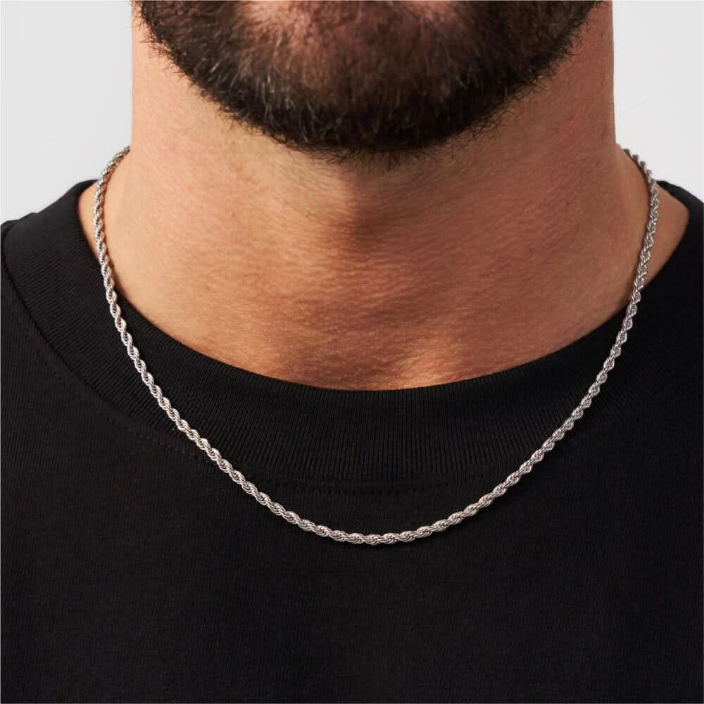 ROPE CHAIN - SILVER - Boujisphere