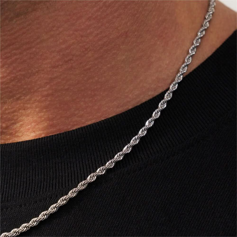 ROPE CHAIN - SILVER - Boujisphere