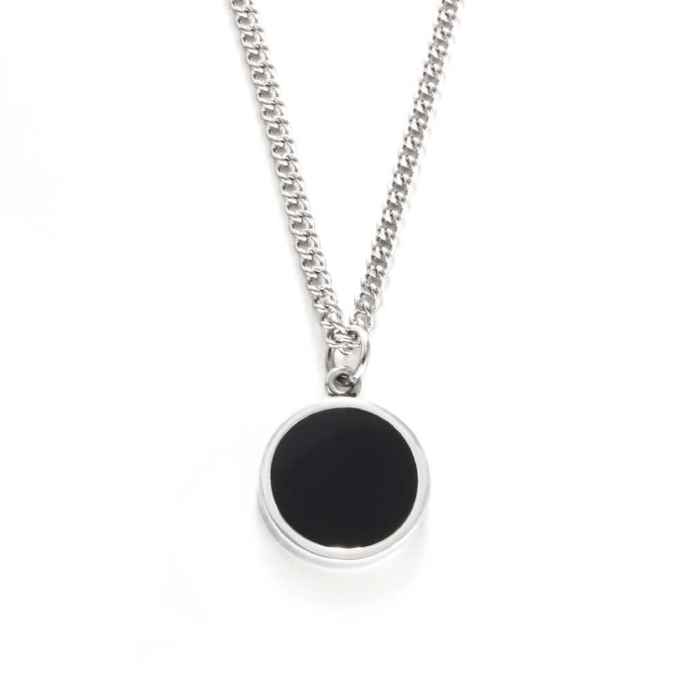 ROUND NECKLACE – BLACK - Boujisphere