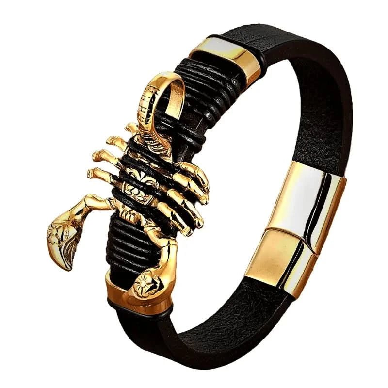 SCORPION BRACELET– GOLD - Boujisphere