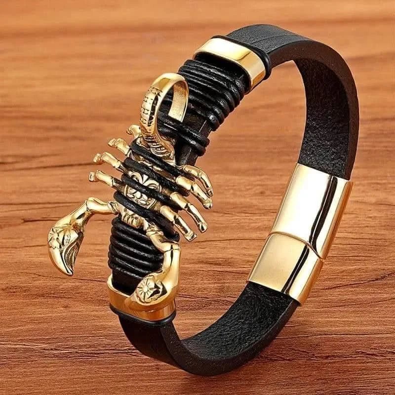 SCORPION BRACELET– GOLD - Boujisphere