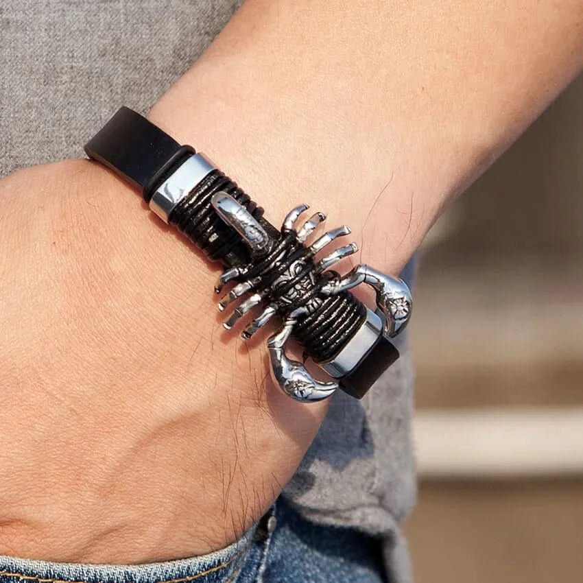 SCORPION BRACELET– SILVER - Boujisphere