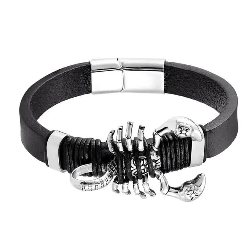 SCORPION BRACELET– SILVER - Boujisphere