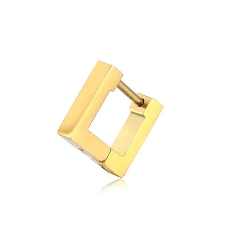 SQUARE EARRING - GOLD - Boujisphere