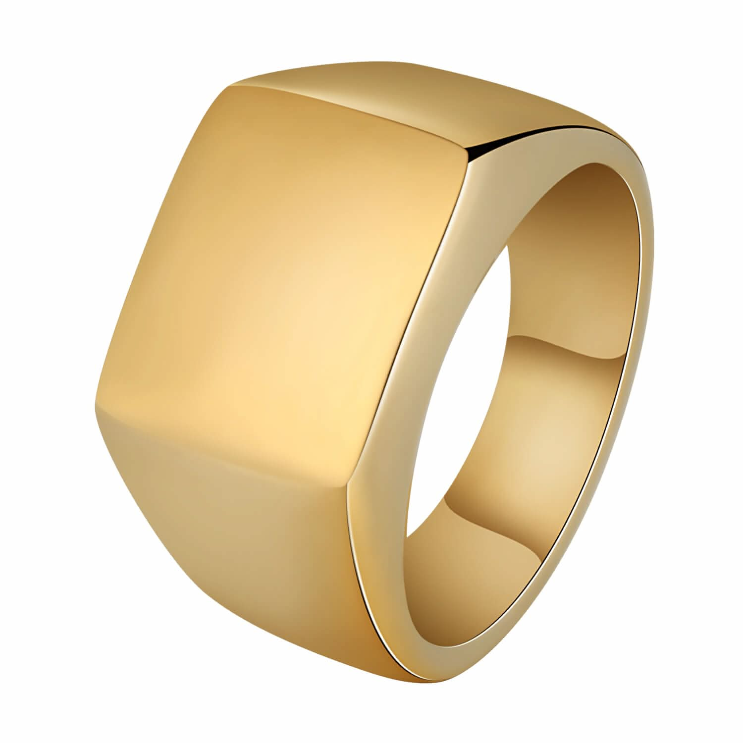 SQUARE RING - GOLD - Boujisphere