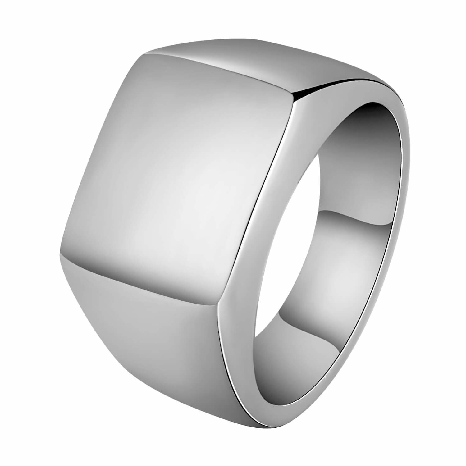 SQUARE RING - SILVER - Boujisphere