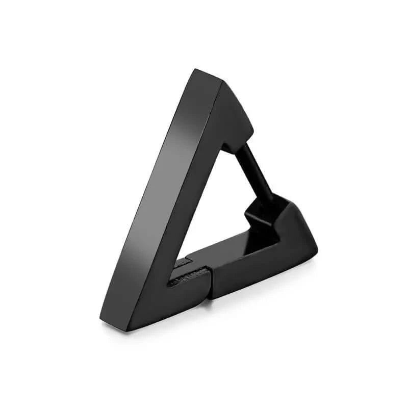 TRIANGLE EARRING - BLACK - Boujisphere